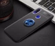 Чехол TPU Ring для Xiaomi Redmi Note 7 / Note 7 Pro бампер оригинальный с кольцом Black-Blue - изображение 2