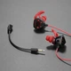 Ігрові навушники зі зйомним мікрофоном HOCO M45 Promenade. Red-Black - зображення 3