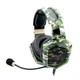 Игровые наушники с микрофоном ONIKUMA Gaming with LED K8. Camouflage-Green - изображение 1