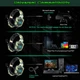 Игровые наушники с микрофоном ONIKUMA Gaming with LED K8. Camouflage-Green - изображение 5