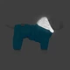 Комбинезон Collar AiryVest One для собак, размер L 50 Голубой (24232) - изображение 4