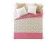 Покрывало Двухстороннее Loving It Crossy Pink Room 99 220x240 см Белое, Бежевое, Черное, Коричневое, Серое, Зеленое, Желтое (5903279368763) - изображение 4