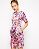 Платье с цветочным принтом ASOS AS551630 XXS-XS (15965XXS-XS) Мультиколор - изображение 1