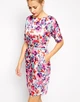 Платье с цветочным принтом ASOS AS551630 XXS-XS (15965XXS-XS) Мультиколор - изображение 3