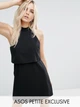 Мини-платье с укороченным верхом и высоким воротом ASOS ASV230720-40 L (82629L) Черный - изображение 1