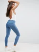 Синие джеггинсы без застежки ASOS vy-200520-10 3XS (786823XS) Голубой - изображение 2