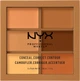 Палетка кремовых консилеров NYX Professional Makeup 3C Palette - Conceal, Correct, Contour 03 Deep 9 г (800897831493) - изображение 1