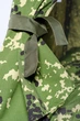 Вігвам палатка дитяча у наборі камуфляжна з килимком - подушками «Воєнний» 120х120х150 - зображення 3