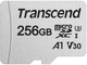 Карта памяти microSD 256Gb Transcend 300S Class 10 UHS-I U3 V30 A1 + SD адаптер (TS256GUSD300S-A) - изображение 1
