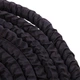 Канат для кроссфита в защитном рукаве BATTLE ROPE Zelart Pro (полипропилен, l-12м, d-3, 8см, черный) (FI-5719-12) - изображение 3