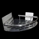 Поличка Light Bowl для душу кутова на липучці - 132856 - зображення 2