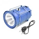 Кемпинговый фонарь светодиодный аккумуляторный Magic Camplight Original 5800T 6LED+1W голубой ручной на солнечной батарее + power bank для телефона (4762 L) - изображение 1