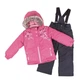 Зимовий термокомплект Peluche&Tartine F18M64EF-Candyberries_Deepgray рожевий 96 - 104 см (F18M64EF-Candyberries_Deepgray-3) - зображення 1