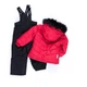 Зимовий термокомплект NANO F19M260-Girliered_Black малиновий 76 - 86 см (F19M260-Girliered_Black-12m) - зображення 4