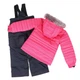 Зимний термокомплект Peluche&Tartine F18M60EF-Coral_Deepgray коралловый 114 - 122 см (F18M60EF-Coral_Deepgray-6) - изображение 2