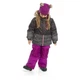 Зимовий термокомплект Peluche&Tartine F19M56EF-Black_Dahlia темно-сірий з фіолетовим 108 - 116 см (F19M56EF-Black_Dahlia-5) - зображення 3