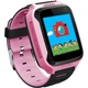 Умные детские часы-телефон Baby Smart Watch с GPS-трекером G900A (Q65/t7) Розовые (Sm) - зображення 1