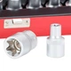 Набор насадок Star 1/2" 9шт CrV ULTRA (6086022) - зображення 3