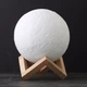 Настольный светильник Magic 3D Moon Light RGB Луна Аккумуляторный 12,5 см - изображение 3