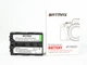 Акумулятор батареї Batmax NP-FM500H 1800мА для Sony Alpha (Batmax NP-FM500H) - зображення 1