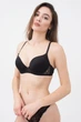 Бюстгальтер з формованою чашкою Giulia Laura 1123/21N 80C Black, класичний жіночий бюстгальтер пуш ап, з мереживом - зображення 2