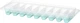 Форма для льда ARDESTO Fresh Stick с крышкой 9.5х27х4 см Голубая (AR1102TP) - изображение 3