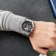 Чоловічий наручний годинник Forsining 340 Silver-Black - зображення 3