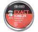 Пули пневм JSB Exact King 6,35 mm 1,645 гр. (350 шт/уп) - изображение 1