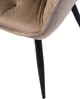 Стул для кухни и гостиной Vetro Mebel M-65 Капучино (M-65-cappuccino-velvet/ black) - изображение 10