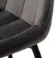 Стул для кухни и гостиной Vetro Mebel N-46 Серый (N-46-grey-velvet/ black) - изображение 9