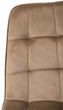 Стул для кухни и гостиной Vetro Mebel N-46 Капучино (N-46-cappuccino-velvet/ black) - изображение 7
