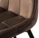 Стул для кухни и гостиной Vetro Mebel N-46 Коричневый (N-46-brown-velvet/ black) - изображение 9