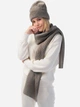 Комплект (шапка + шарф) женский SVTR 933 One Size Серый (0933000013) - изображение 1