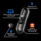 Наушники Motorola Verve Buds 400 Black TWS (SH031 BK) - изображение 5