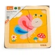 Деревянный мини-пазл Viga Toys Бабочка, 4 эл. (50136) - изображение 1