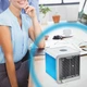 Портативний переносний охолоджувач повітря Arctic Air Cooler міні кондиціонер з LED-підсвічуванням сірий (op758518965) - зображення 3