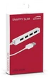 USB-хаб SpeedLink Snappy Slim 4 ports White (SL-140000-WE) - изображение 3