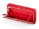 Женский кошелек из натуральной кожи Moro&Jenny 59056 E Red красный - изображение 3