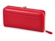 Женский кошелек из натуральной кожи Moro&Jenny 59056 E Red красный - изображение 5