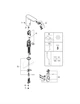 Кран для раковины GROHE Bau Cosmopolitan E 36452000 - изображение 7