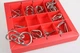 Набір головоломок 10 Metall Puzzles red Eureka 3D Puzzle 473358, 10 головоломок - зображення 1