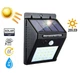 Уличный светильник с датчиком движения на солнечной батарее Solar Motion LED 20 белый цвет - Refurbished - изображение 2