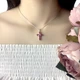 Серебряный крестик с рубином 4.35ct (2013099) - изображение 3