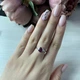 Серебряное кольцо с натуральным рубином 1.258ct, вес изделия 2,31 гр (1192436) - изображение 3
