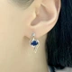 Срібна каблучка з натуральним сапфіром 1.995ct (2000501) - зображення 3