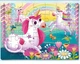 Мягкие пазлы Vladi Toys А4 Единороги 35 элементов (VT1102-26) - изображение 1