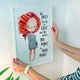 Постер в рамке The only limits in life 15x21 см, A5 (WMT5_018) - изображение 2