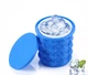 Форма для заморозки льда Ice Cube Maker двухкамерная с крышкой - изображение 1