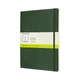 Блокнот Moleskine Classic большой 19х25 см 192 страницы нелинованный Миртовый Зеленый Мягкий (8053853600066) - изображение 1