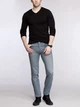 Мужской реглан LC Waikiki S Черный (LCWKnitwear-305-0) - изображение 4